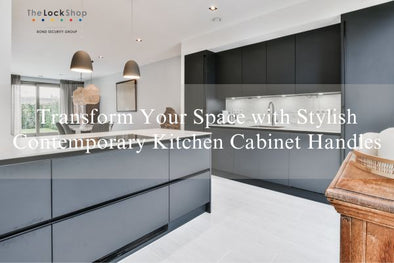Transform Your Space with Stylish Contemporary Kitchen Cabinet Handles