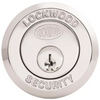 LOCKWOOD 001-4 DEADLATCH SATIN CHROME PEARL (OPEN OUT DOOR)