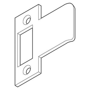 BDS EXTENDED LIP 'T' STRIKE PLATE