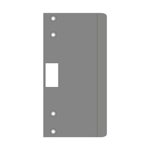 BDS EXTEDNDED STRIKE PLATE TO NARROW MORTICE LOCK 180x75MM