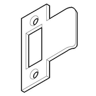 BDS 3MM OFFSET CUT-OUT STRIKE PLATE TO SUIT 3700 SERIES