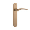 IVER OXFORD LEVER OVAL BACKPLATE