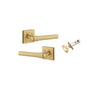 IVER HELSINKI LEVER SQUARE ROSE - KIT