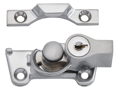 TRADCO WIDE BASE KEY OPERATED LOCKING SASH FASTENER