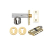 IVER 60MM EURO MORTICE DEADBOLT - ROUND DEADBOLT KIT