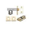 IVER 60MM EURO MORTICE DEADBOLT - SQUARE DEADBOLT KIT