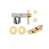 IVER 60MM EURO MORTICE DEADBOLT - ROUND DEADBOLT KIT