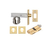 IVER 60MM EURO MORTICE DEADBOLT - SQUARE DEADBOLT KIT