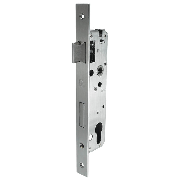 HIGH SECURITY NARROW EURO MORTICE LOCK (85MM PITCH)