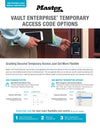 MASTER LOCK® BLUETOOTH PORTABLE LOCK BOX (ENTERPRISE)