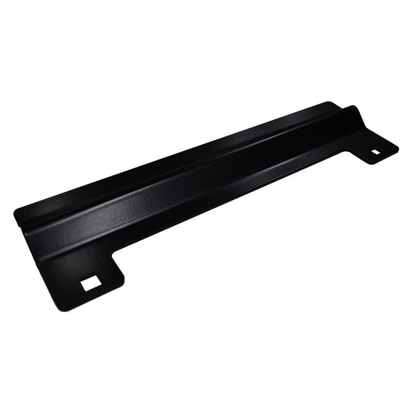 BDS Blocker Plate for Plate Furniture and Mortice Lock Zinc Plated Black Powdercoat