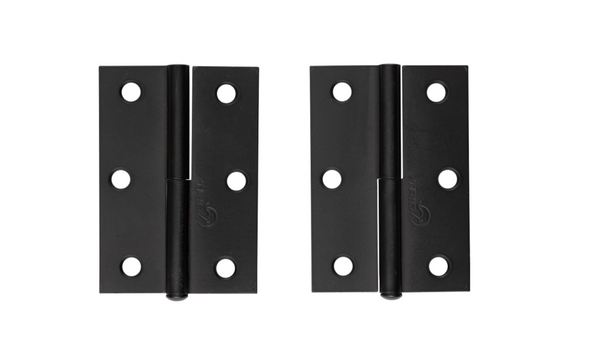 TRIO MATT BLACK LIFT OFF HINGE (PAIR) 85MM x 60MM x 1.6MM