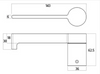 LOCKWOOD ROBERT WATSON ROSELESS DOOR FURNITURE (MTO)