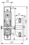 TRIO GRAVITY LATCH (DPG200)