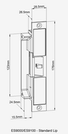 LOCKWOOD PADDE ES9000 PRE-LOAD ELECTRIC STRIKE