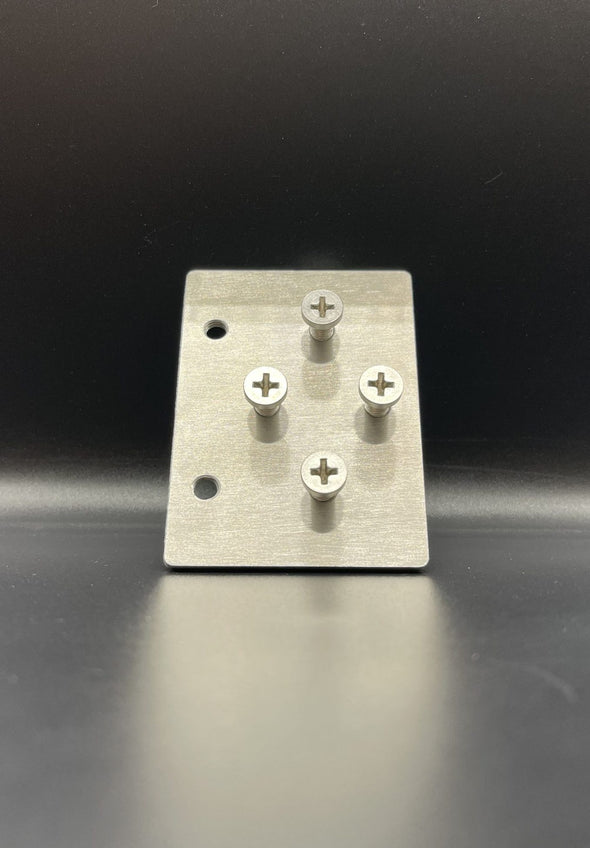 CROCODILE LOCK STRENGTHENING PLATE FOR THE CROCODILE LOCK CLASP