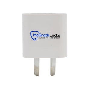 MCGRATH WALL ADAPTOR 240v 2-USB PORTS TO SUIT GATEWAYS