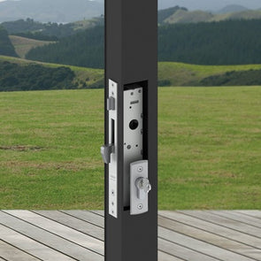 LOCKWOOD PINNACLE SLIDING DOOR MORTICE LOCK ONLY - 30mm BACKSET