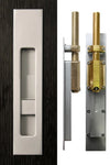 HALLIDAY + BAILLIE FLUSH BOLT (ROUND THROW) FOR TIMBER SLIDING DOORS - HB1820