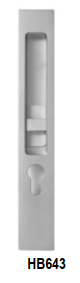 HALLIDAY + BAILLIE 33mm BACKSET SLIDING LOCK - HB640 SERIES