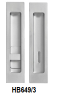 HALLIDAY + BAILLIE 170mm LENGTH NARROW SLIDING DOOR LOCK - HB649 SERIES