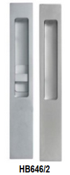 HALLIDAY + BAILLIE 250mm LENGTH BACKSET SLIDING DOOR SET - HB646 SERIES