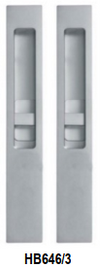 HALLIDAY + BAILLIE 250mm LENGTH BACKSET SLIDING DOOR SET - HB646 SERIES