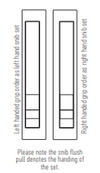 HALLIDAY + BAILLIE OFFSET FLUSH PULL GRIP DOORS - HB1480 SERIES