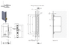 HALLIDAY + BAILLIE 55mm BACKSET ADJUSTABLE ROLLER MORTICE LOCK - HB2050