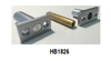 HALLIDAY + BAILLIE FLUSH BOLT (ROUND THROW) FOR TIMBER SLIDING DOORS - HB1820