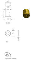 HALLIDAY + BAILLIE BRASS FIXING KITS - HB2200 SERIES