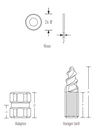 HALLIDAY + BAILLIE BRASS FIXING KITS - HB2200 SERIES