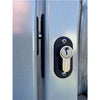 BDS MORTICE MAGNETIC GATE LATCH BODY SUITS EURO CYLIDNER - TML25E