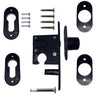 BDS MORTICE MAGNETIC GATE LATCH BODY SUITS EURO CYLIDNER - TML25E