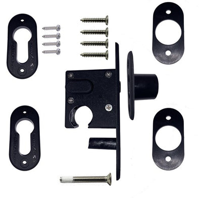 BDS MORTICE MAGNETIC GATE LATCH BODY SUITS EURO CYLIDNER - TML25E