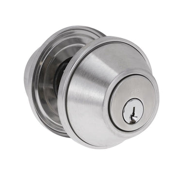 YALE DEADBOLT DOUBLE CYLINDER PD Satin Stainless Steel