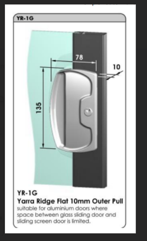 Austral Yarra Ridge Flat 10mm Outer Pull