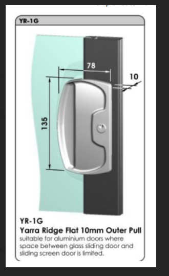 Austral Yarra Ridge Flat 10mm Outer Pull