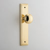 IVER DOOR KNOB PADDINGTON STEPPED BACKPLATE