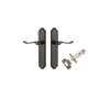 IVER DOOR LEVER STIRLING SHOULDERED BACKPLATE - KIT