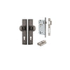 IVER CAMBRIDGE DOOR KNOB STEPPED BACKPLATE - KIT