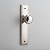 IVER DOOR KNOB PADDINGTON STEPPED BACKPLATE