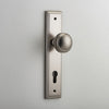 IVER DOOR KNOB PADDINGTON STEPPED BACKPLATE