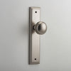 IVER DOOR KNOB PADDINGTON STEPPED BACKPLATE