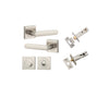 IVER DOOR LEVER OSAKA SQUARE ROSE - KIT