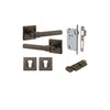 IVER HELSINKI LEVER SQUARE ROSE - KIT
