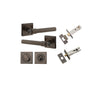 IVER HELSINKI LEVER SQUARE ROSE - KIT
