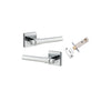 IVER HELSINKI LEVER SQUARE ROSE - KIT