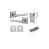 IVER HELSINKI LEVER SQUARE ROSE - KIT