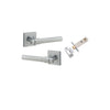 IVER HELSINKI LEVER SQUARE ROSE - KIT